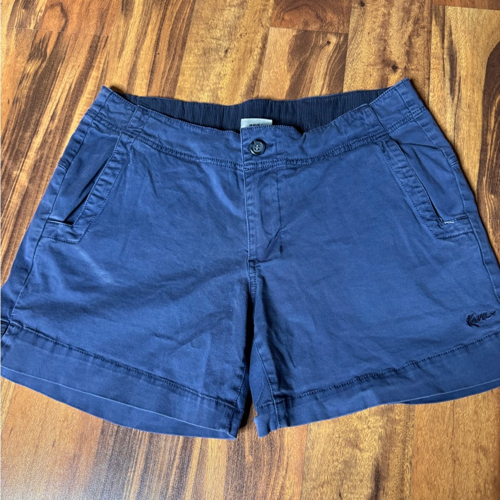 Women's Navy Blue Shorts